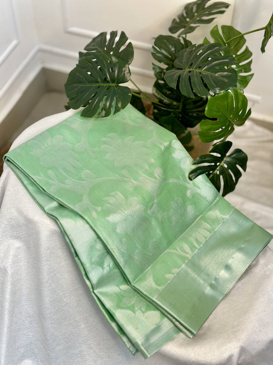 Light Green Tissue Saree