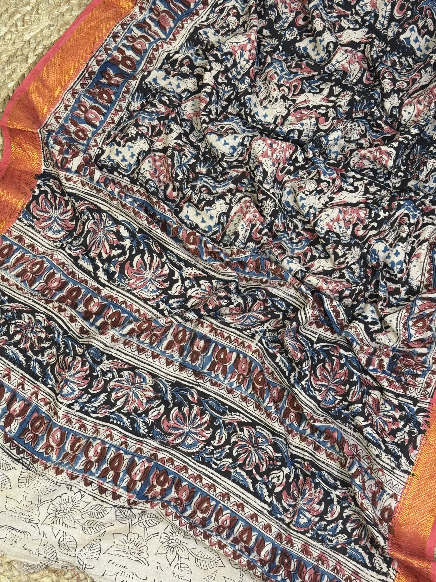 Kalam Kari Dupatta