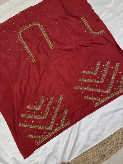 Meroon Hand Work Blouse