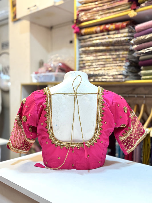 Pink Ready to Wear Blouse