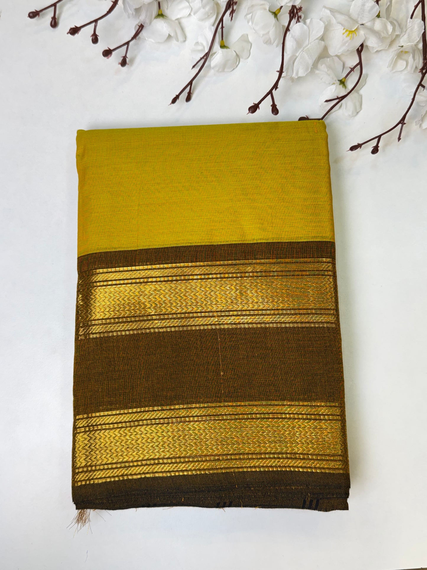 Mustard Chettinad Cotton