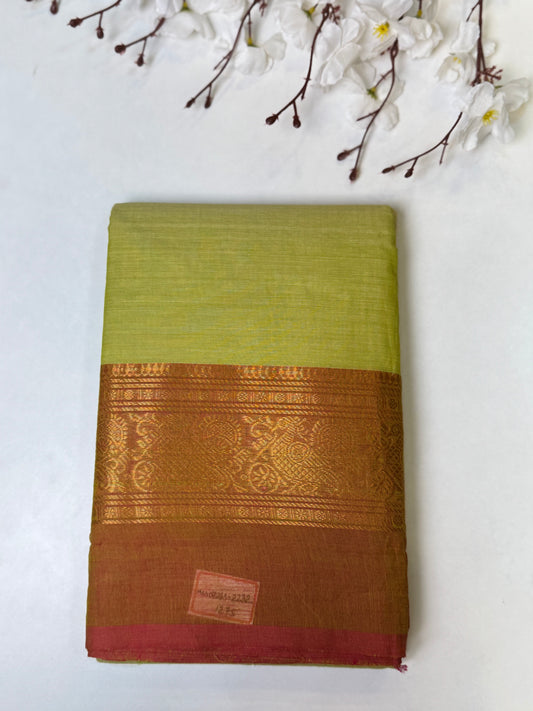 Pastel Green Chettinad Cotton