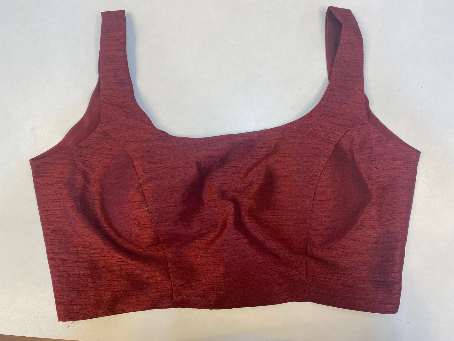 Dark Maroon Ready to Wear Blouse