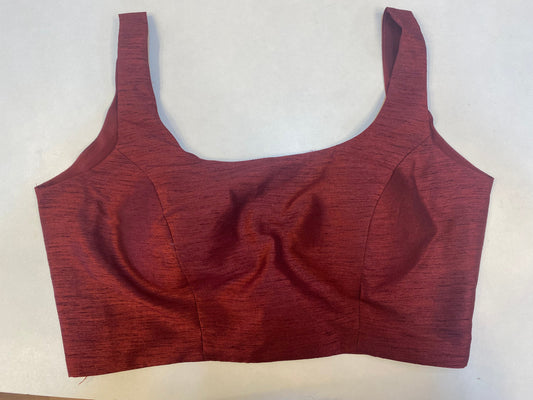 Dark Maroon Ready to Wear Blouse