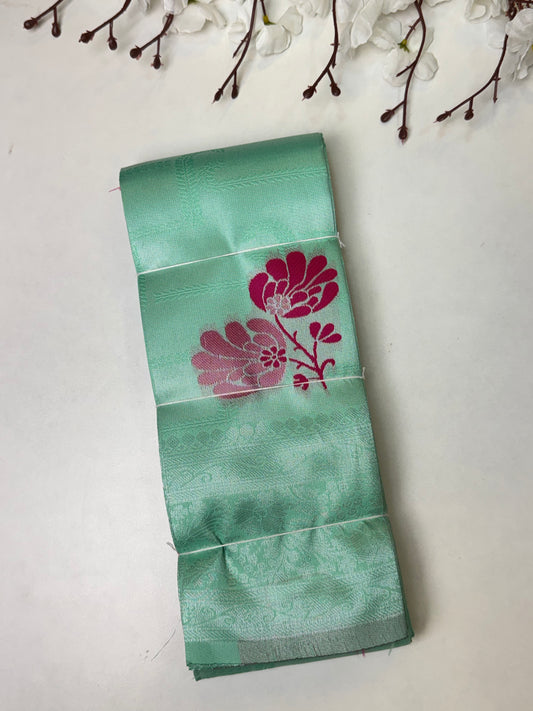 Green Kanchi Tissue-Soft Silk Saree