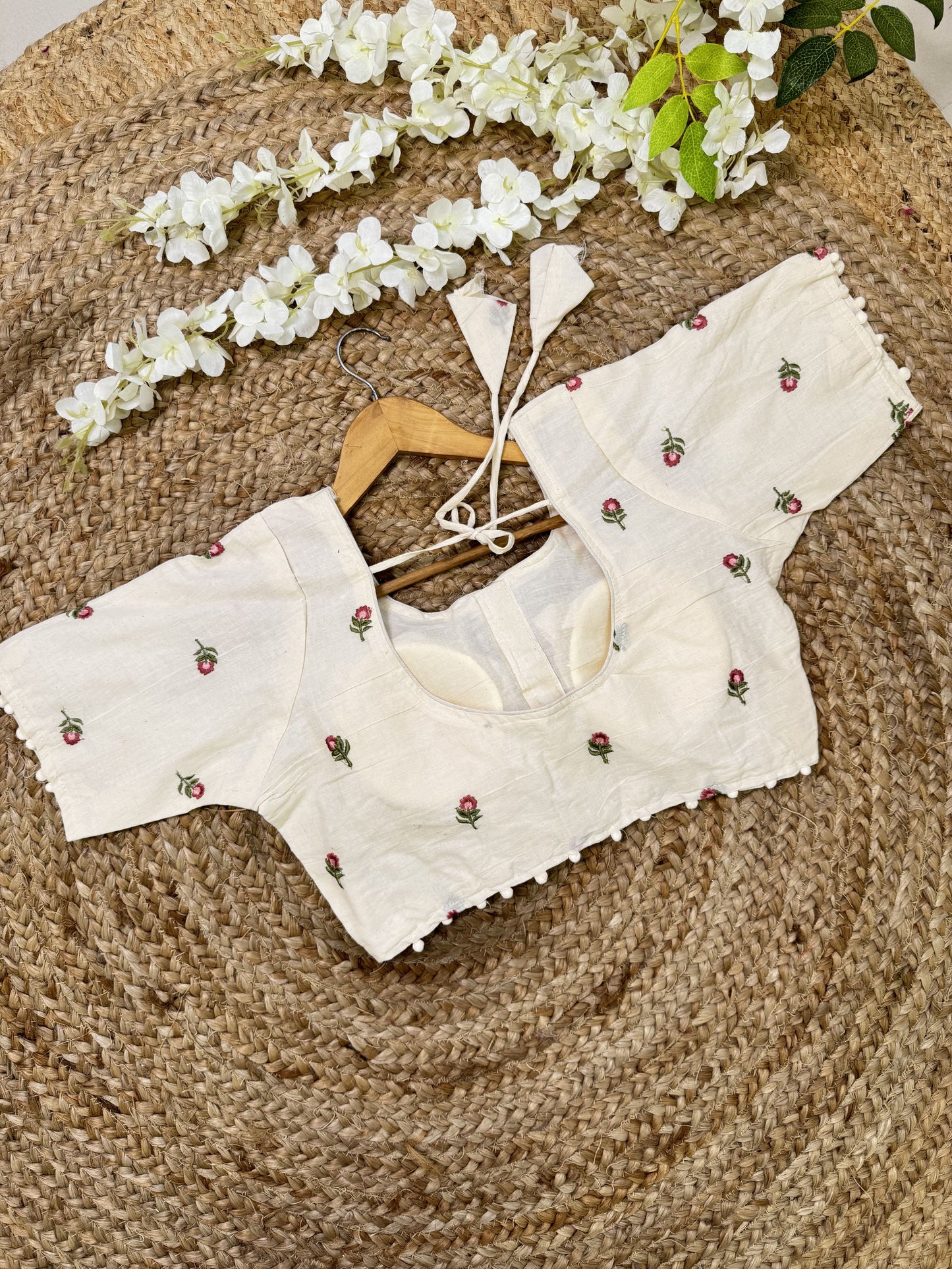 Half White Ready to Wear Blouse