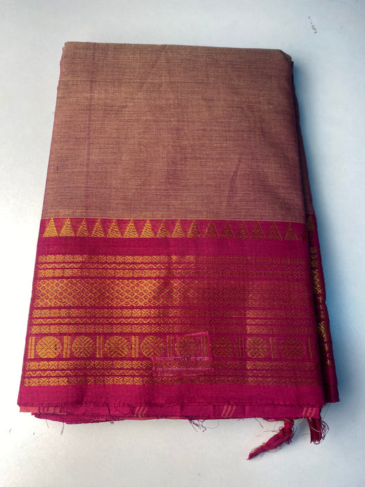 Pastel Pink Chettinad Cotton