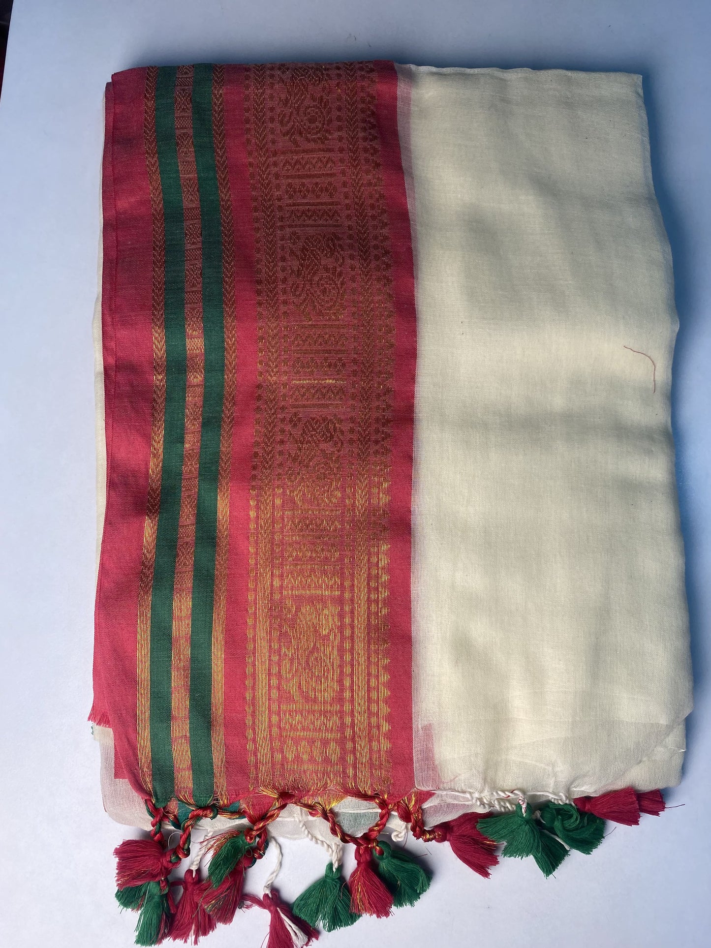 Half-White Mul-Cotton