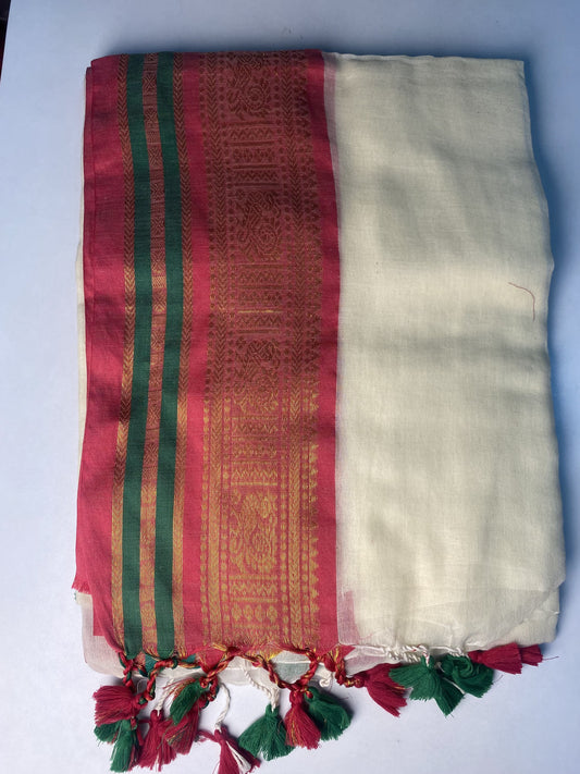Half-White Mul-Cotton
