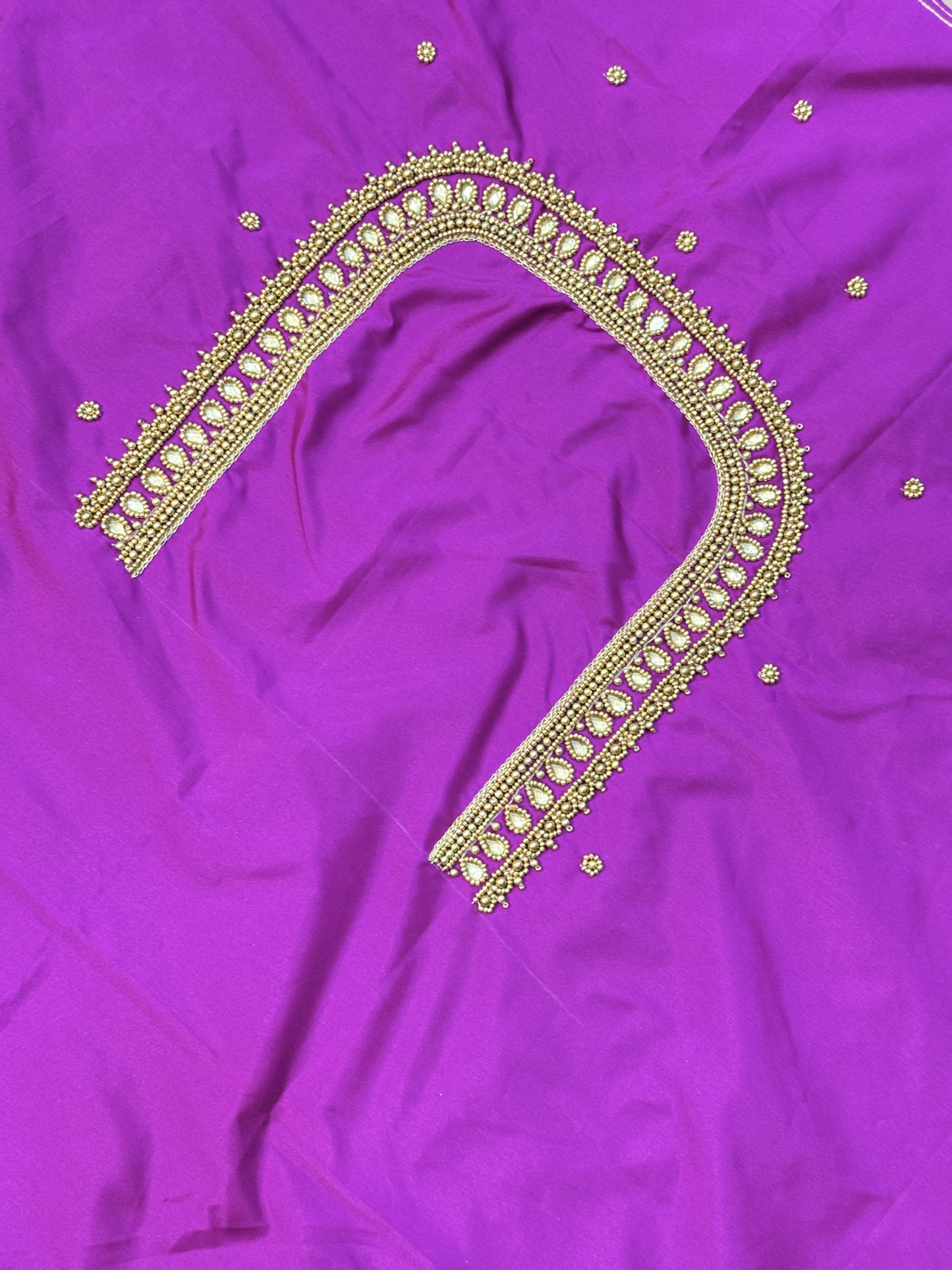 Magentha Hand Work Blouse