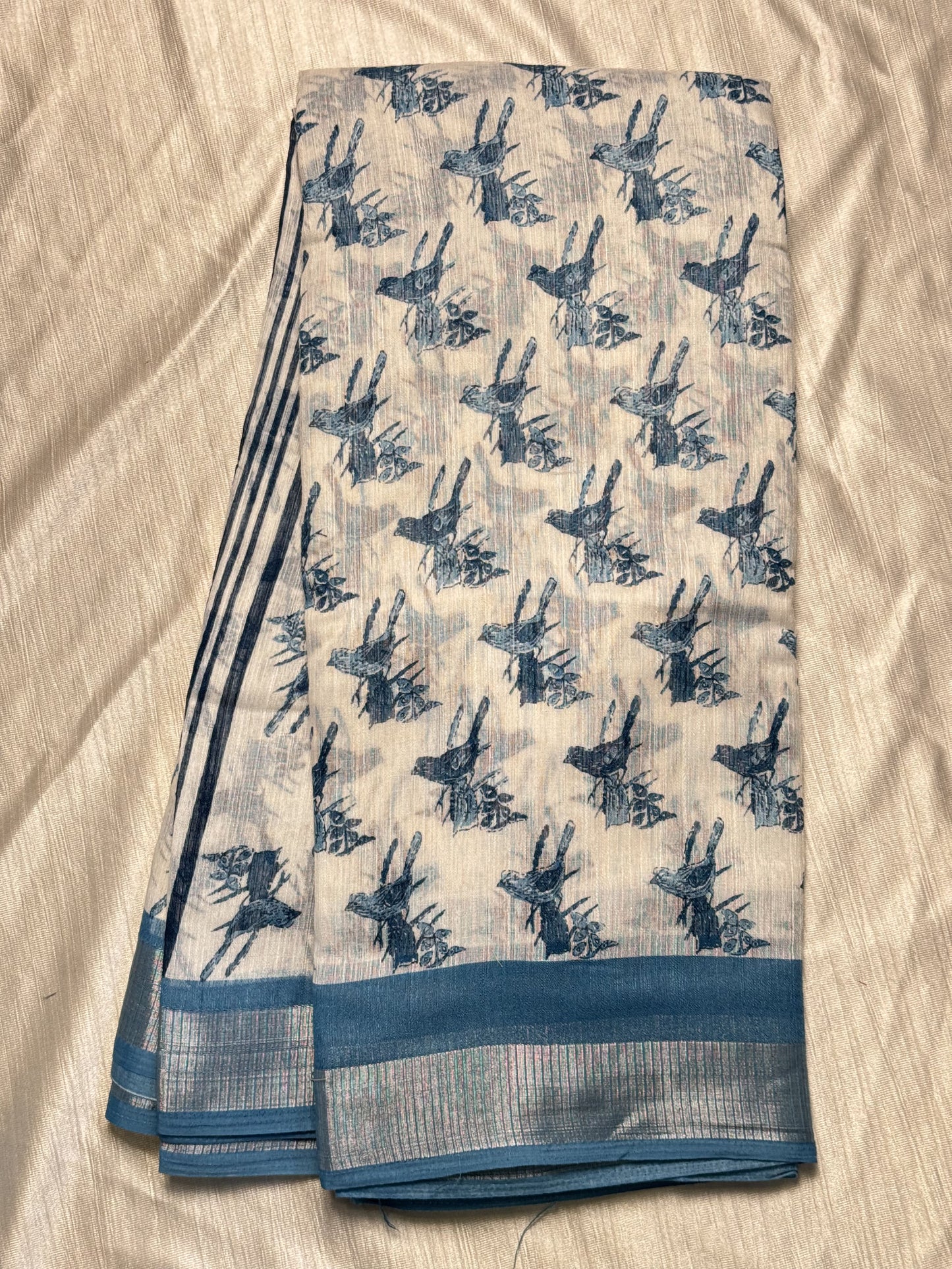 Jute Linen Saree