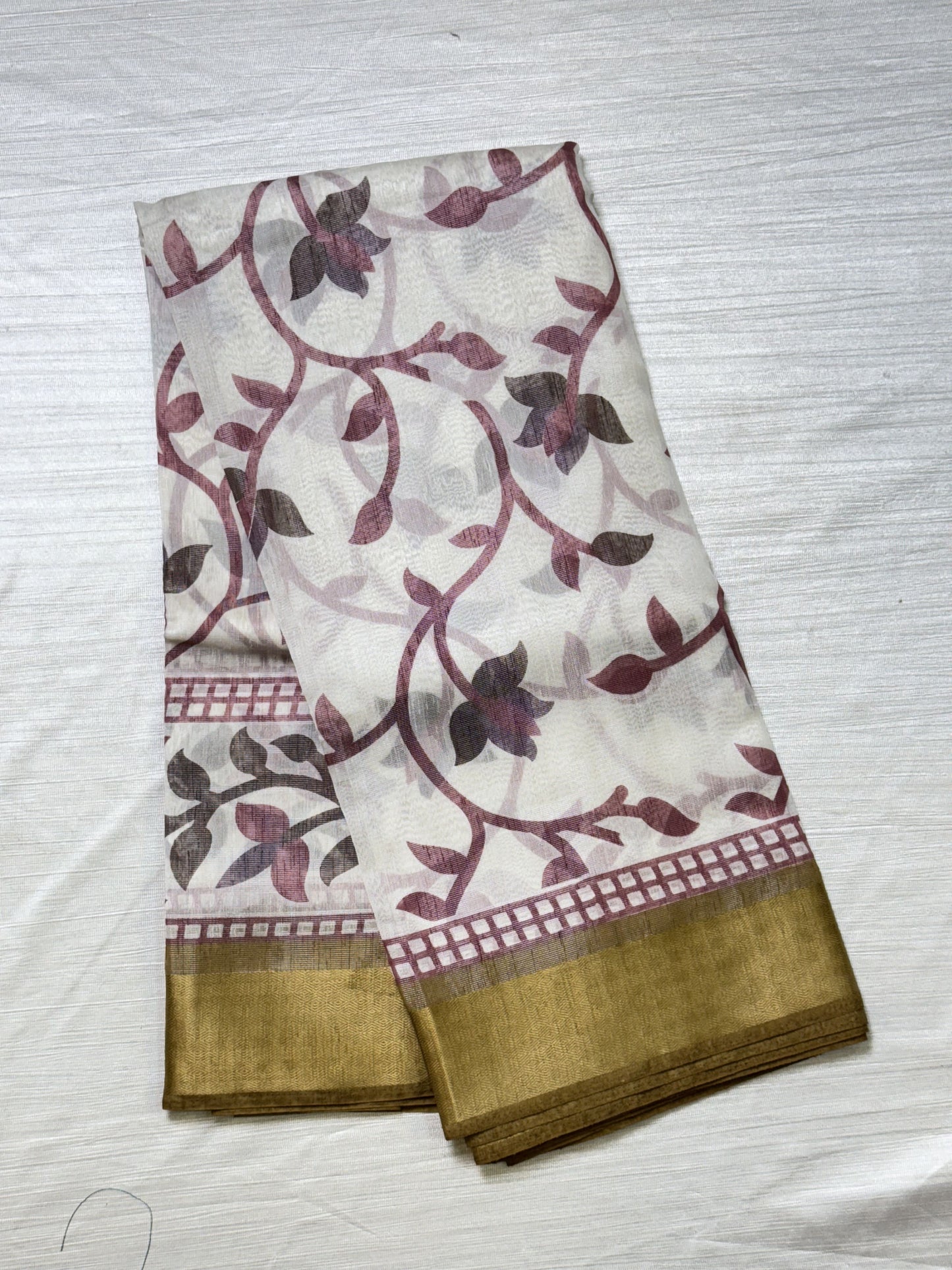 Jute Linen Saree