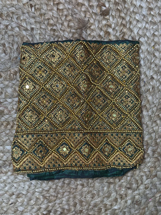 Green Machine Work Blouse