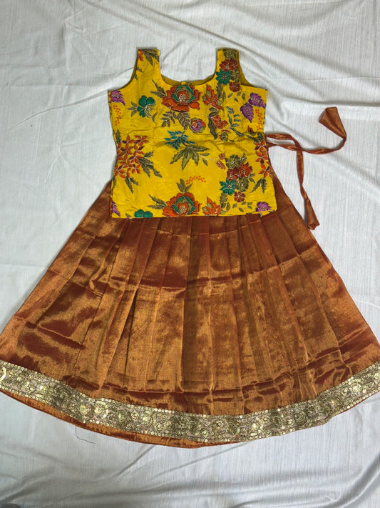 Yellow & Orange Baby Dress