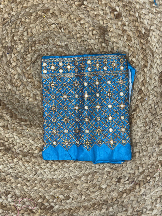 Light Blue Work Blouse