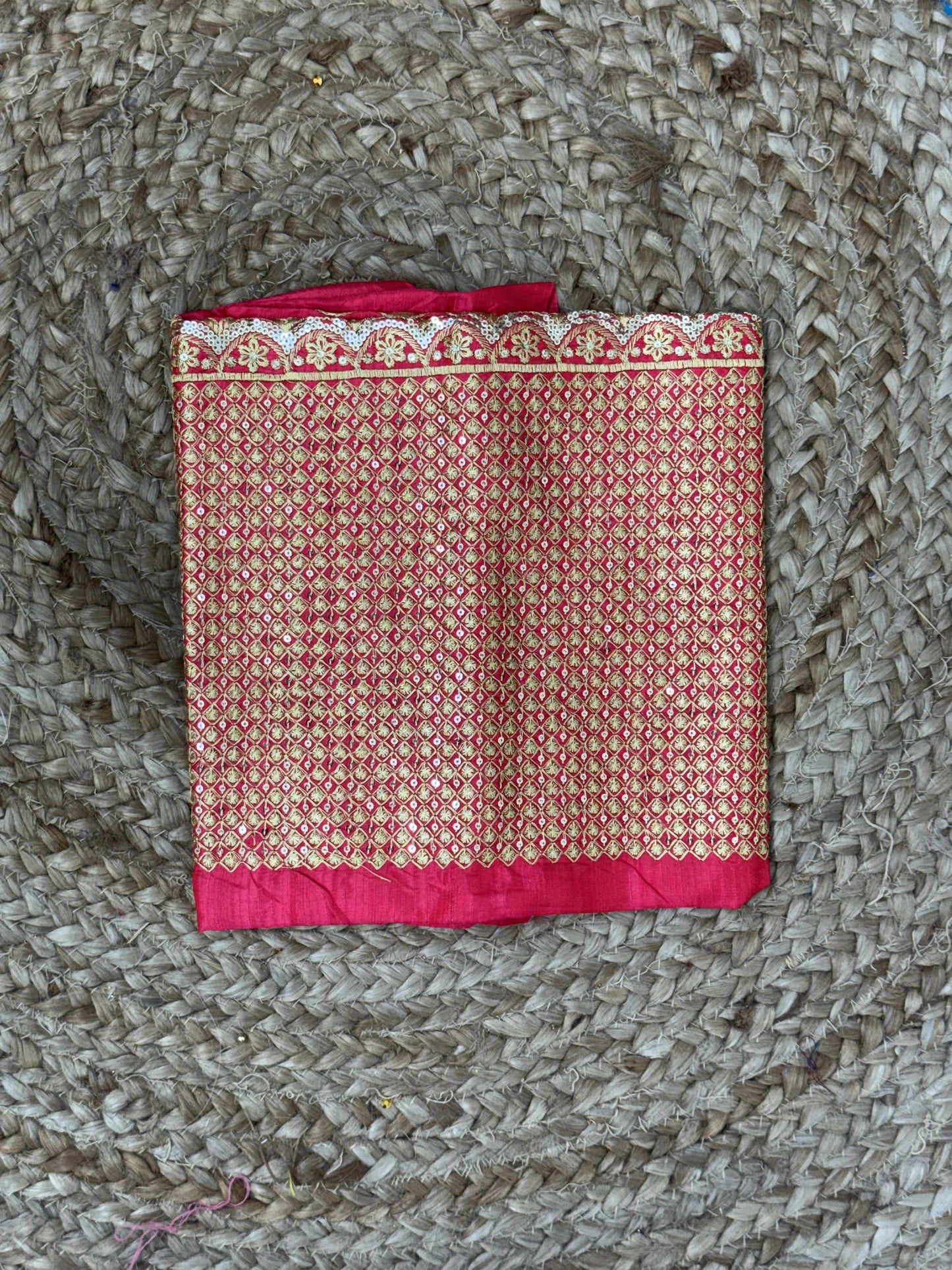 Tomato pink  Work Blouse