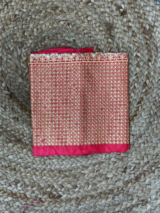 Tomato pink  Work Blouse