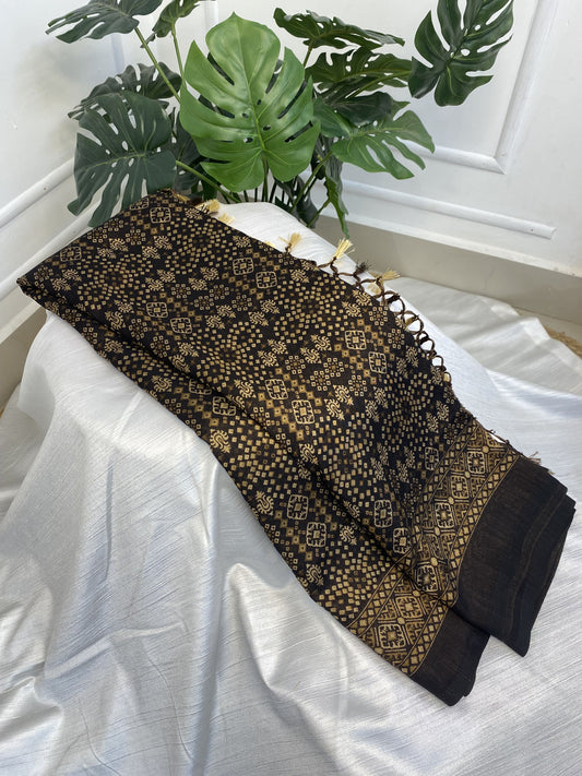 Brown Era Silk Saree