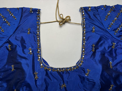 Royal-Blue Ready to Wear Blouse