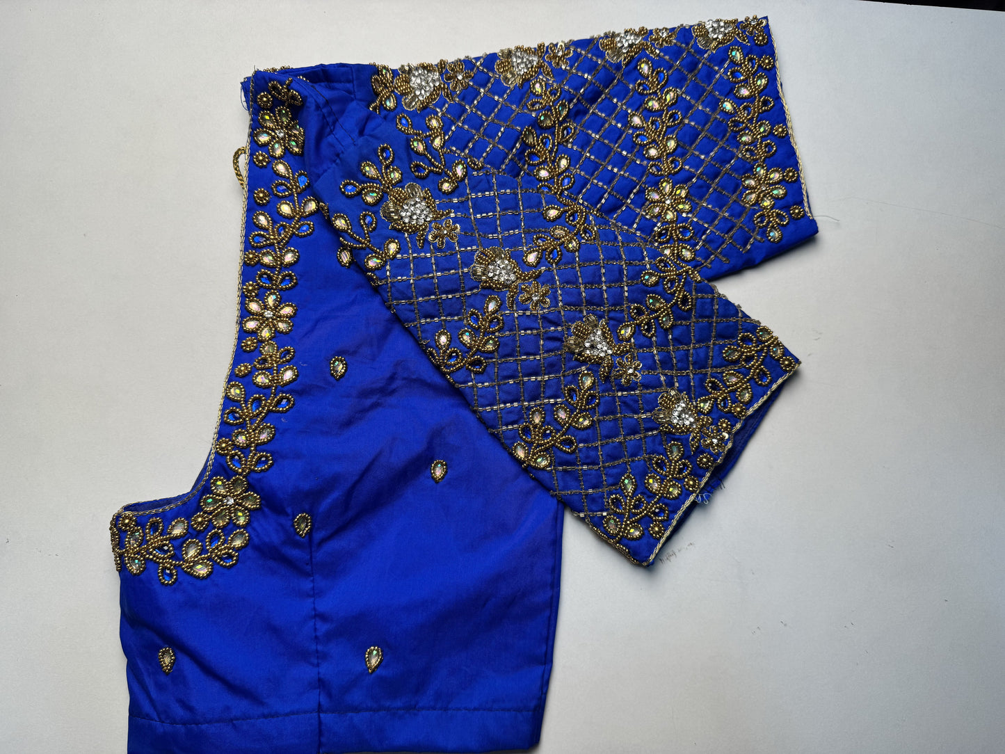 Royal-Blue Ready to Wear Blouse