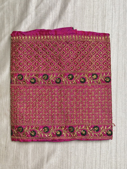 Pink Machine Work Blouse