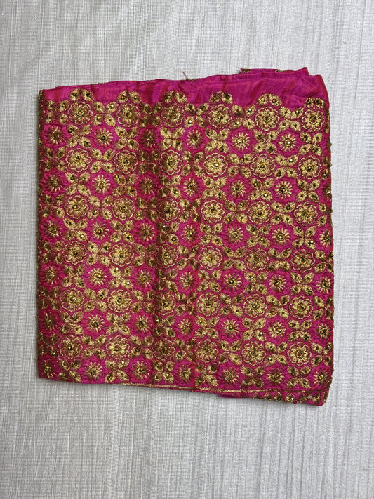 Pink Machine Work Blouse