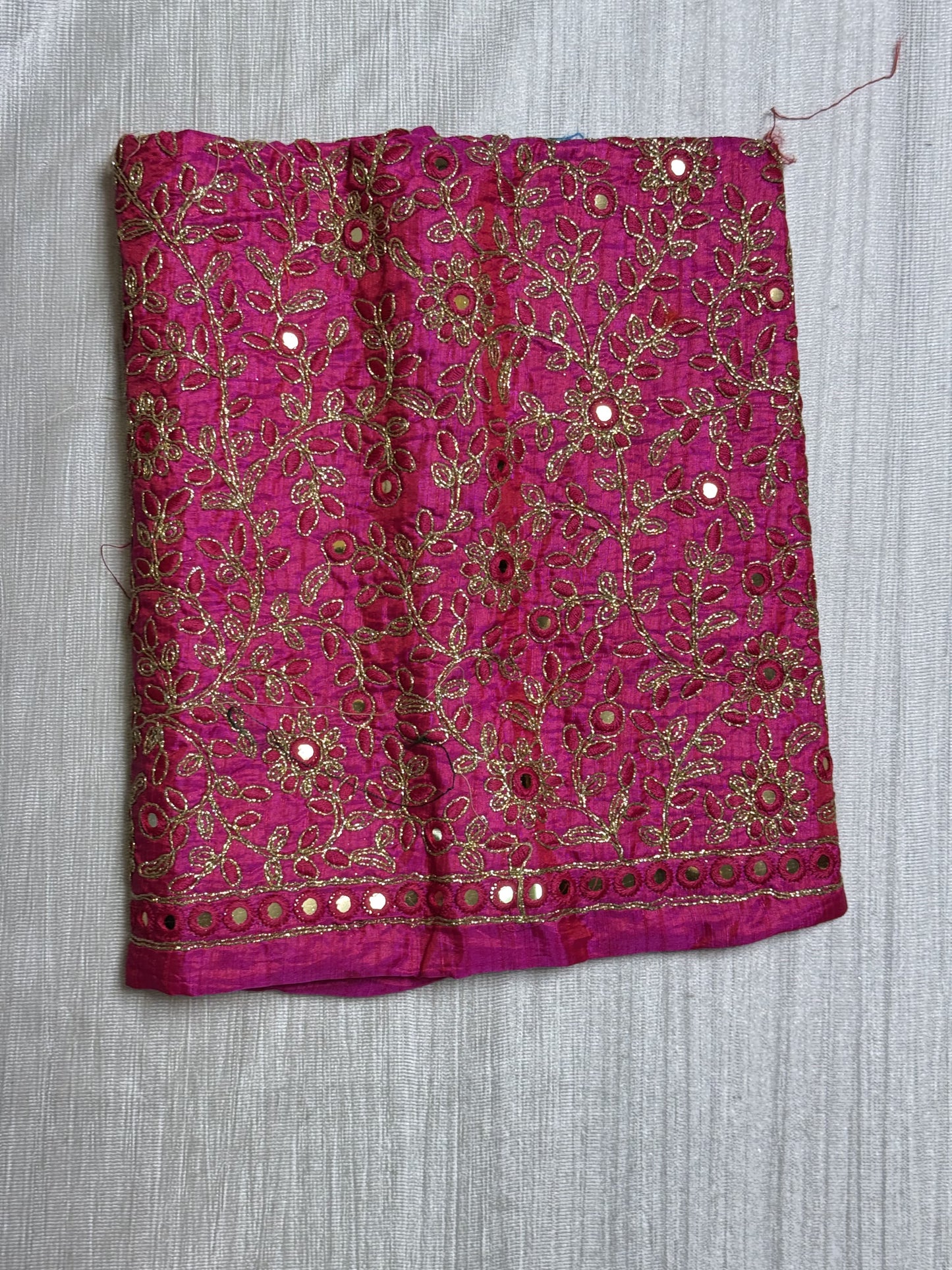 Pink Machine Work Blouse