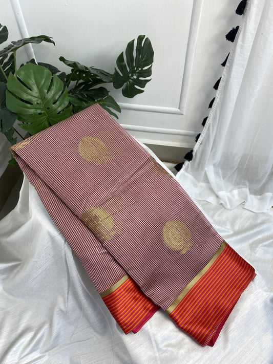 Pink Soft Silk Saree