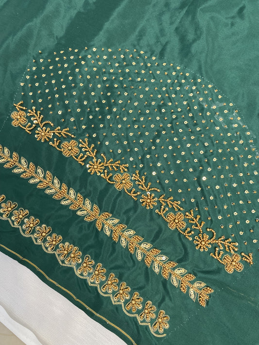 Green Hand Work Blouse