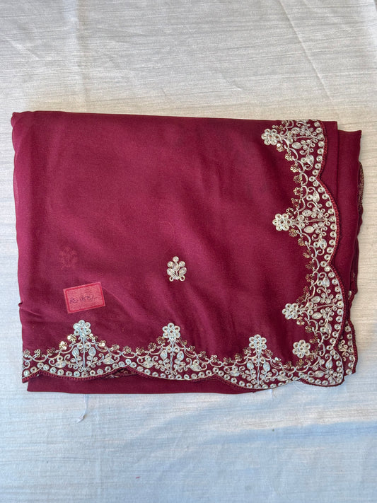Majenta Designer Saree