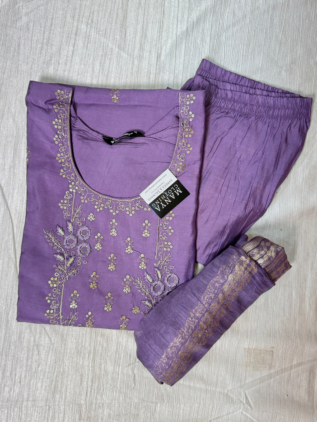 Lavender Kurti Set