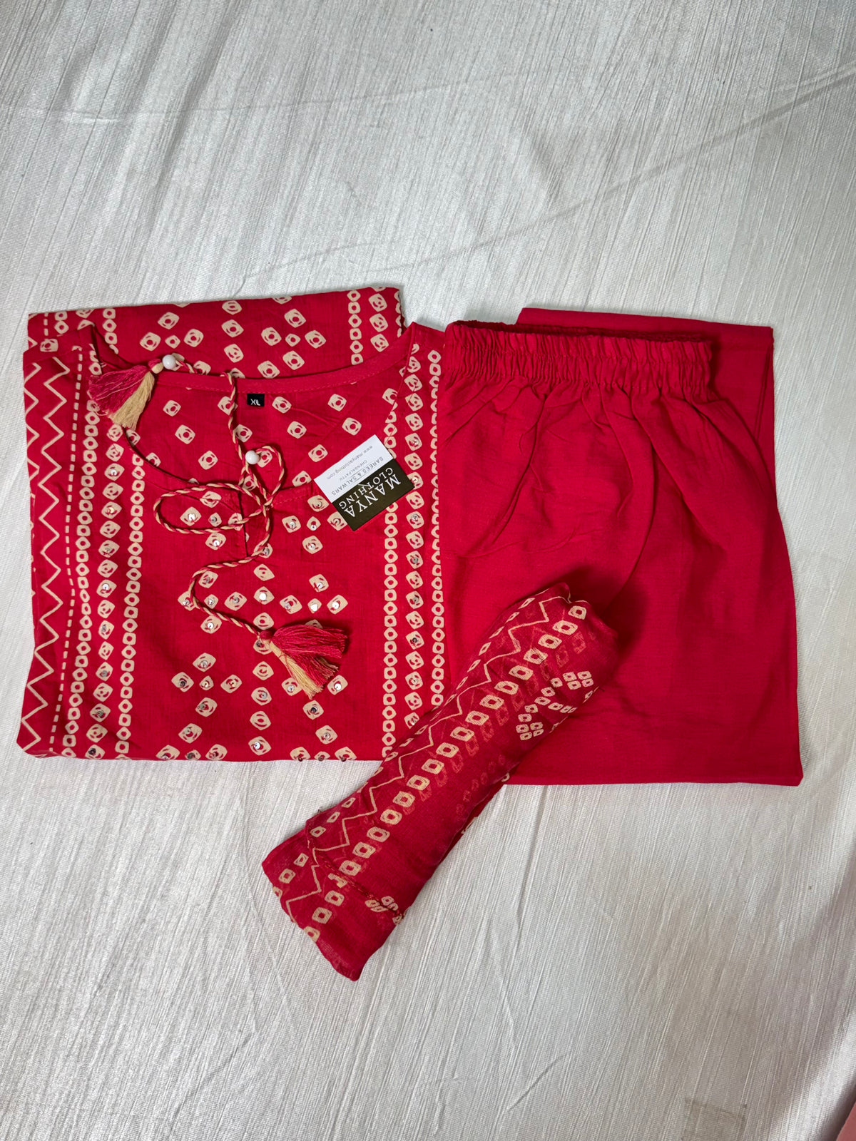 Pink Kurti Set