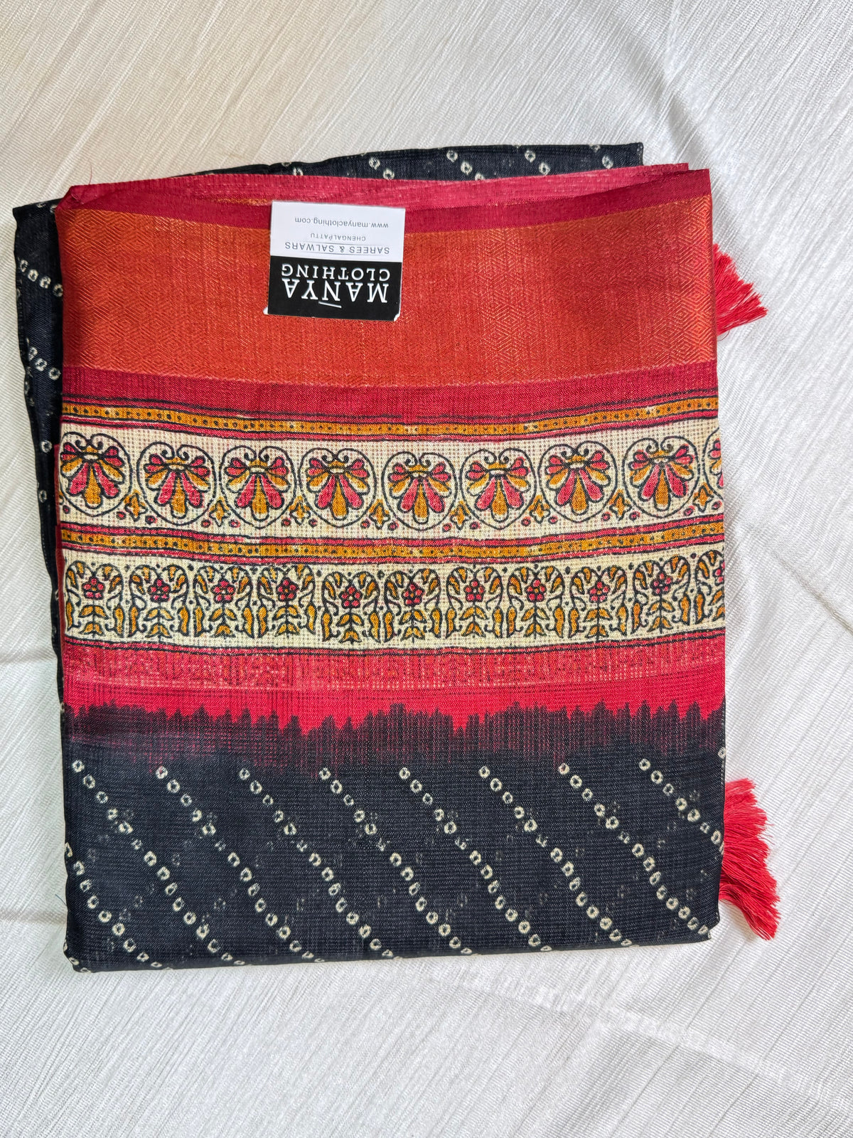 Black Kota Cotton Saree