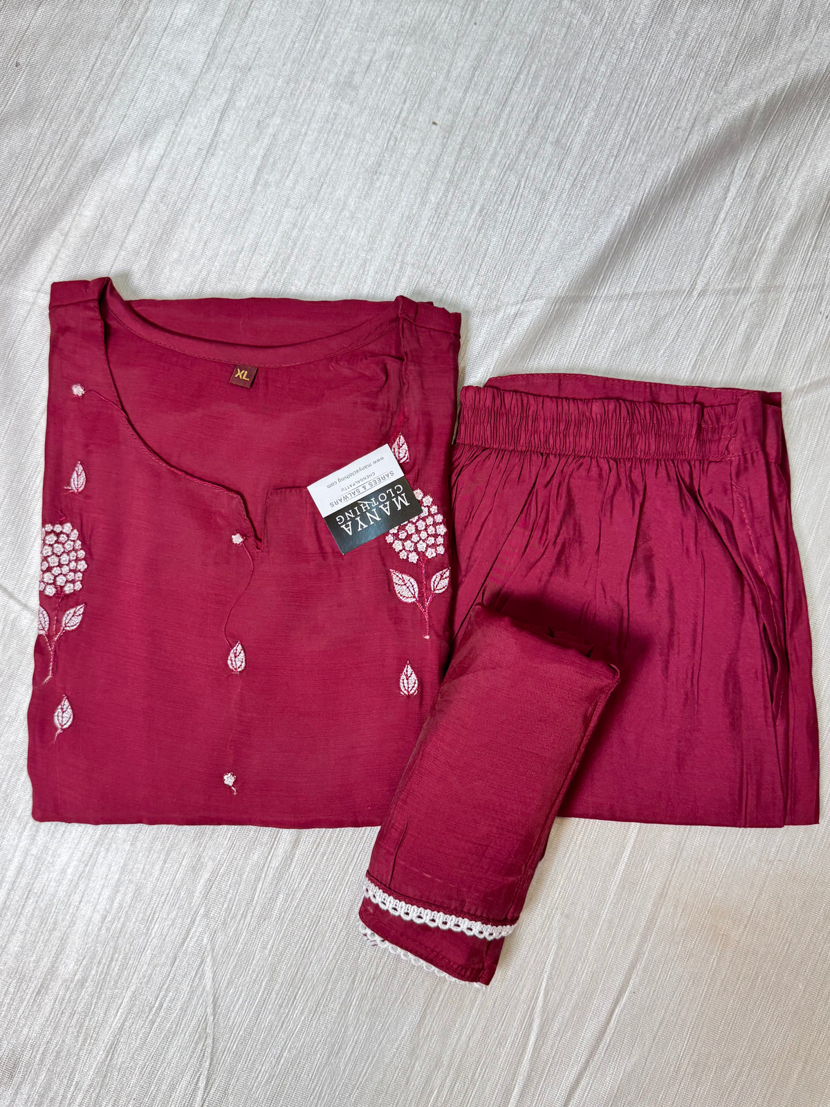 Betanin Pink Kurti Set