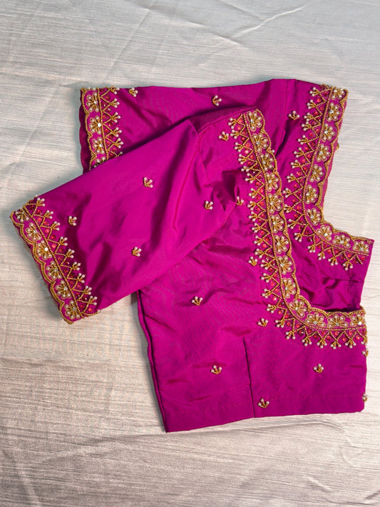 Majentha Ready to Wear Hand Work Blouse