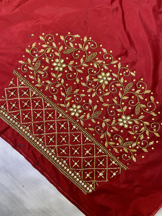 Meroon Hand Work Blouse