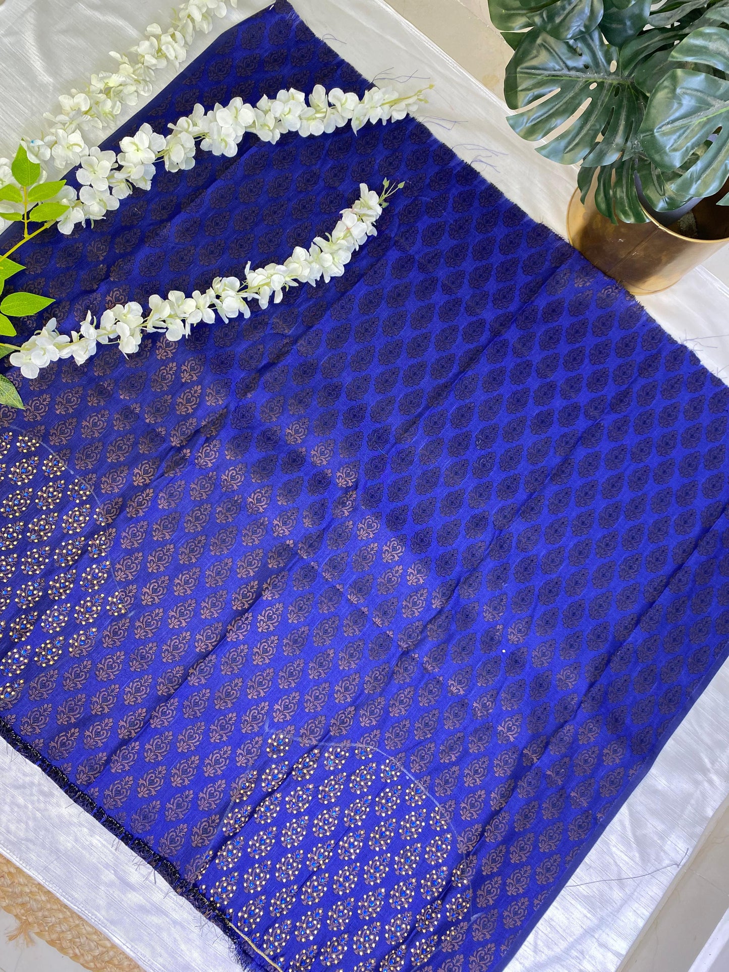 Blue Banarasi Blouse