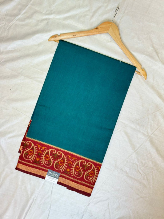 RamaGreen Cotton Saree