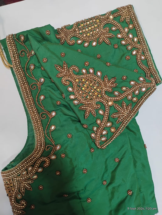 Green Ready to Wear Blouse