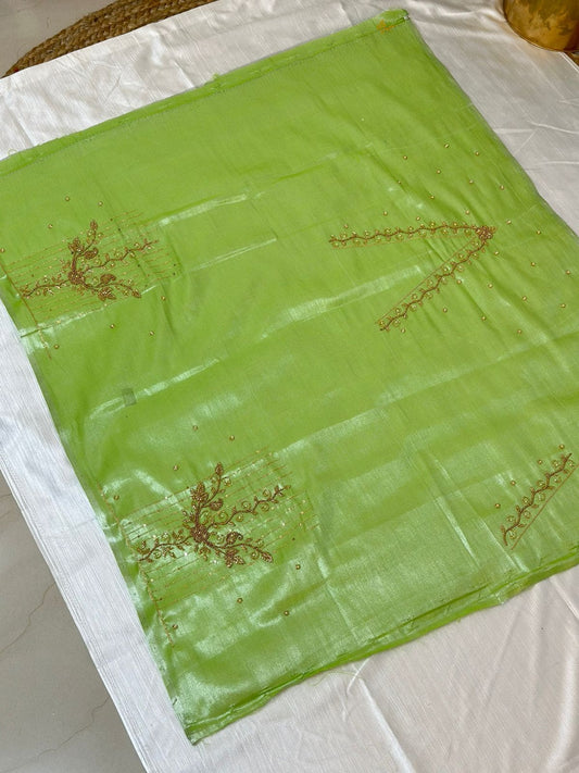 Light Green Hand Work Blouse